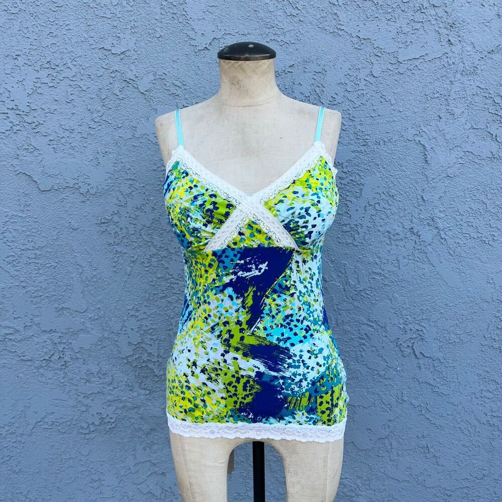 Vintage Y2k Cami Tank Top Medium under bust